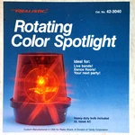Realistic Rotating Red Color Spotlight Box Radio Shack Plug Tandy Usa Nos!. Fixed Price $74.95.