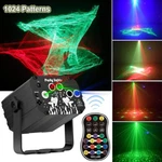 Dj Disco Stage Party Lights Rgb Led Laser Projector Strobe Lamp Sound Activated. Fixed Price $26.98.