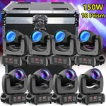 Uking 150W 18 Prism Gobo Led Beam Moving Head Light Dmx Dj Spot Party W/case. Fixed Price $706.79.