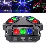 9LED Rgb Moving Head DMX512 Spider Stage Lighting Home Party Dj Disco Lamp 135W. Fixed Price $129.99.