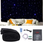 Led Stage Backdrop - 13X10FT Curtain Background Starry Sky DMX512. Fixed Price $131.84.