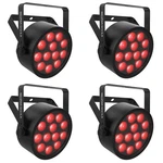 (4) Chauvet Dj Slimpar Q12 Ils Rgba D-fi Usb Dmx Can Party/stage Wash Lights. Fixed Price $739.80.