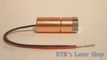 NDB7875 445NM 9MM Laser Diode In Copper Module W/leads & DTR-G-8 Lens. Fixed Price $75.00.