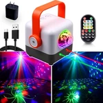 Koot Disco Ball Party Lights With Sound Activation & Led Pattern Projection Str. Fixed Price $15.45.
