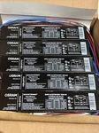 (10) Osram Fluorescent Ballast Lamp 32W 120/277V QHE2X32T8/UNV Isn-sc. Fixed Price $106.00.