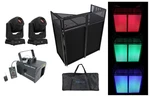 2) Chauvet Dj Intimidator Spot 360XIP Outdoor Rf Moving Head Lights+facade+hazer. Fixed Price $2506.90.