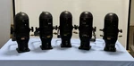 Lot Of 5 Kliegl Bros Shop 22 Model 1341 Spotlight Stage/studio Lightning. Fixed Price $669.99.