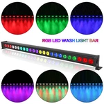 4PCS 120W 24 Leds Rgbw Wall Wash Stage Lighting Bar Uplighter Lights Dmx Remote. Fixed Price $239.99.