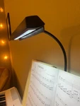 Lightess Music Stand Lights Led Clip On Book Piano Reading Lamp Usb Desk. Fixed Price $25.78.