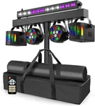 Dj Lights Stand For Parties - Professional 5IN1 Led Lighting System With. Fixed Price $389.50.