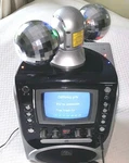 The Singing Machine Model #SML-390 Rotating Disco Ball Lights. Fixed Price $42.89.