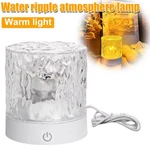 Led Water Ripple Aurora Projector Night Lights Crystal Table Lamp Decor Amt. Fixed Price $12.99.