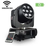 Jmaz Lighting JZ3001 Aero Wash 710Z Battery Powered Led Moving Head. Fixed Price $1099.95.