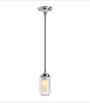 22653-PE01-SNL Kohler Artifacts Pendant Lighting Fixture For Kitchen Isl. Fixed Price $159.00.