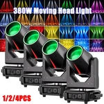 Uking Led Beam 380W Rgbw 18+8PRISM Gobo Moving Head Light Stage Dmx Effect. Fixed Price $289.99.