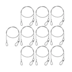 Mfl. Stage Lights Safety Cables 110 Lb Load Duty 31.5'' Stainless Steel Secur.... Fixed Price $29.98.