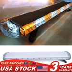 51" 96 Leds Emergency Warning Strobe Light Bar Amber White Rooftop Beacon. Fixed Price $127.76.
