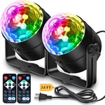 2-PACK Disco Ball Party Lights Sound Activated Remote Control, Music Sync Dj .... Fixed Price $24.95.