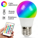 E27 Led Light Bulb 16 Changing Magic Rgbw Lamp Remote Control Colorful. Fixed Price $9.55.