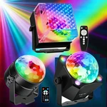 Led Disco Ball Dj Party Lights Sound Activated With Remote Control Strobe Lamp. Fixed Price $25.64.