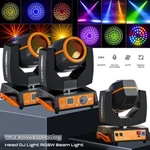 2X 7R 230W Beam Sharpy Moving Head 16 Prism Gobos Zoom Spotlight Dj Stage. Fixed Price $199.99.