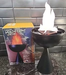 Tabletop Mini Flame V-0105 Creates Safe Fire Effect Mood Light 11.25 8". Fixed Price $27.99.