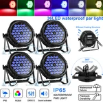 4PCS Par Lights IP67 Waterproof Stage 36LED Outdoor Rgbw Uplighting. Fixed Price $298.99.