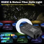 Led Bluetooth 16W Rgbw Meteor Fiber Optic Shooting Star Ceiling Lighting. Fixed Price $62.59.