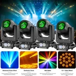 270W Led Moving Head Light 14GOBO 18 Prism Sound Active Party Wedding Stage Dj. Fixed Price $170.99.