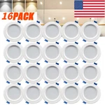 4/8/16PCS 7W 3COLOR Dimmable Led Downlight Recessed Ceiling Panel 85-265V. Fixed Price $42.59.