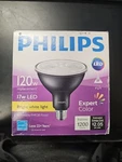 Philips 17W Led Light Bulb, Dimmable, 25 Degree, Expert Color, 1200 Lumens PAR38. Fixed Price $10.00.