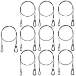 Mfl. Stage Lights Safety Cables 110 Lb Load Duty 31.5'' Stainless Steel Secur.... Fixed Price $24.11.