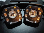 Set Of 2 Disco Party Light, Eyeshot Led Dj Lights 4 In 1 Kaleidoscope. Fixed Price $145.00.