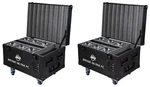 (2) American Dj Mirage Q6 Pak 6X Outdoor Led Par Wash Lights+charge+case+remote. Fixed Price $7398.00.