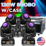 120W Led Moving Head Stage Rgbw 8GOBO Spot Beam Disco Dj Lighting Dmx+case. Fixed Price $549.99.