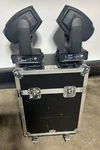 Adj Focus Spot 4Z Black Moving Head Light Fixtures W Road Case. Fixed Price $2400.00.