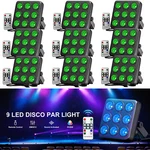 U King 9X20W Rgbw Led Lights W/remote Stage Effect Disco Dj Dmx Party. Fixed Price $37.19.