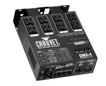 Chauvet Dj DMX-4 4-CHANNEL Dimmer/relay Pack Controller Proaudiostar. Fixed Price $149.99.