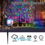Solar Christmas Rgb Star Projector Outdoor Led Xmas Moving Laser Light Landscape. Fixed Price $12.99.