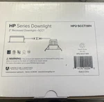 American Lighting HP2-5CCT-WH 2'' Standard Power Canless Led Downlight. Fixed Price $48.99.