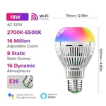 Sansi Smart Led Light Bulb Wifi Color Changing Dimmable With Alexa & Google. Fixed Price $27.18.