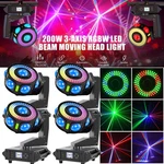 200W Moving Head Light 7LED W/ Laser Rgbw 360 Rotation Dmx Sound Dj Disco. Fixed Price $779.99.