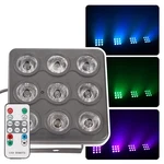 Rivendell Slim Par 9X4W Rgbw Led Stage Light Compact Dmx Can For Djs, W.... Fixed Price $64.33.