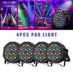 4X Rechargeable Par Lights Rgb Battery Powered,wireless 36 Leds Uplight W/remote. Fixed Price $148.79.