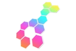 Laser Smart Home Hexagon Light, Rgb, Wifi, Voice Control, Alexa, Google Assistan. Fixed Price $57.24.