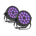 Stage Par Lights, 18X10W Rgbw 4-IN-1 Led Dj Can Light, Full Cast-aluminum.... Fixed Price $176.26.