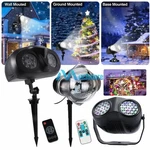 2025 New Christmas Snowflake Projector Led Moving Snowfall Laser Light Landscape. Fixed Price $16.99.