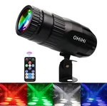 Pinspot Light For Disco Ball, Ohihi 15W Rgbw Led Beam Black. Fixed Price $55.23.