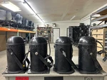 Lot Of 4X Altman Par 64 Fixtures W/lamp 1000W, Edison Plug 120 Volt Steel Tested. Fixed Price $85.00.