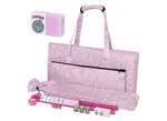American Mahjong Set Pink 166 Tiles Complete 4 Pushers Racks Travel Bag New. Fixed Price $94.99.